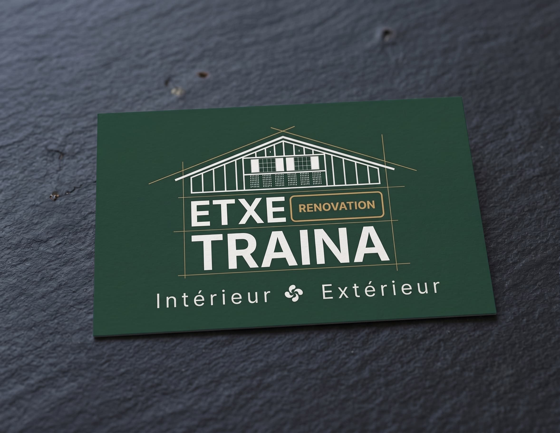 Identité visuelle du projet Etxe Traina.
